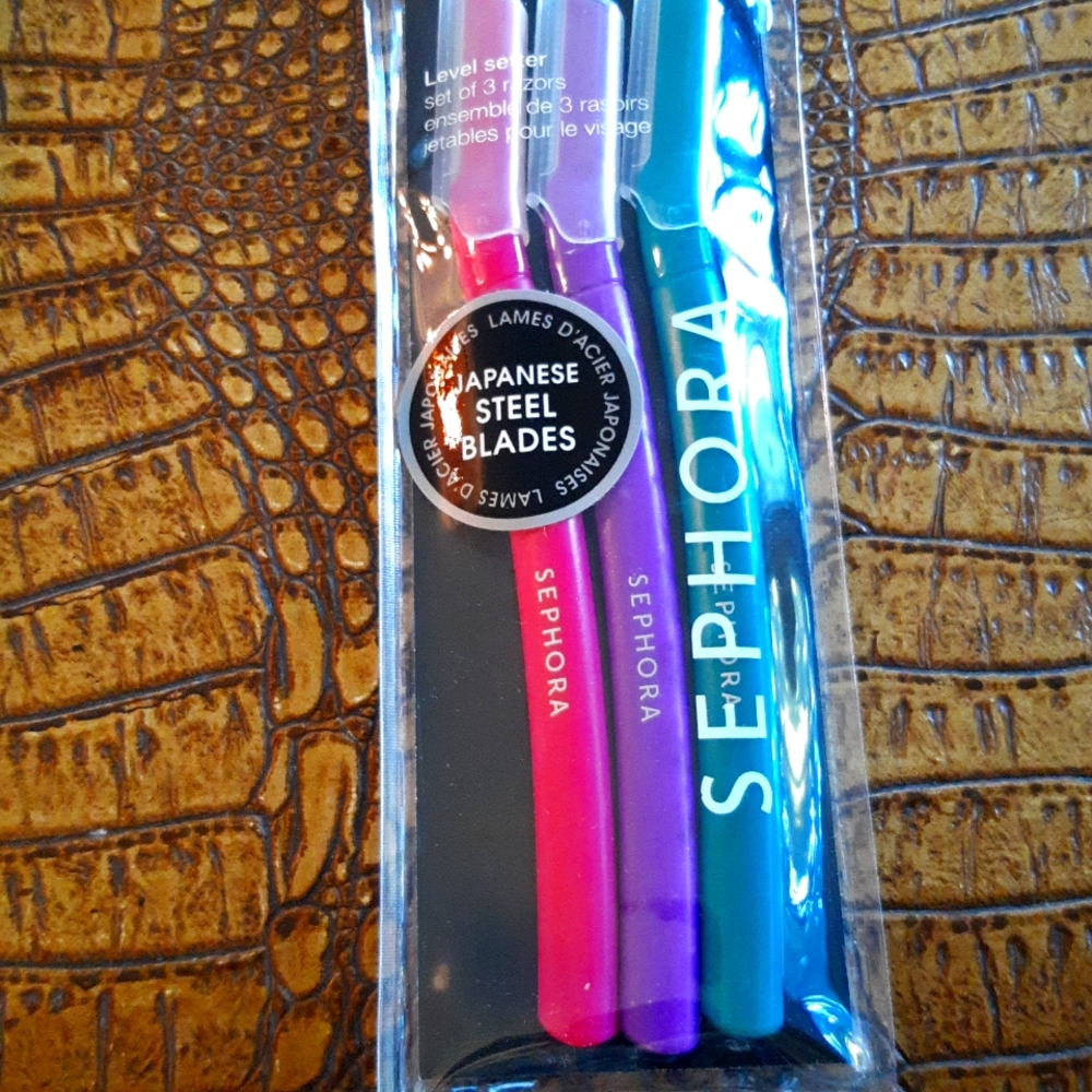 Sephora Japanese facial razors nwt